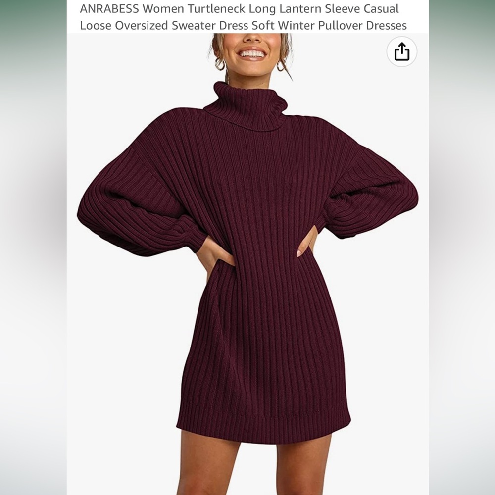 Sweater dress